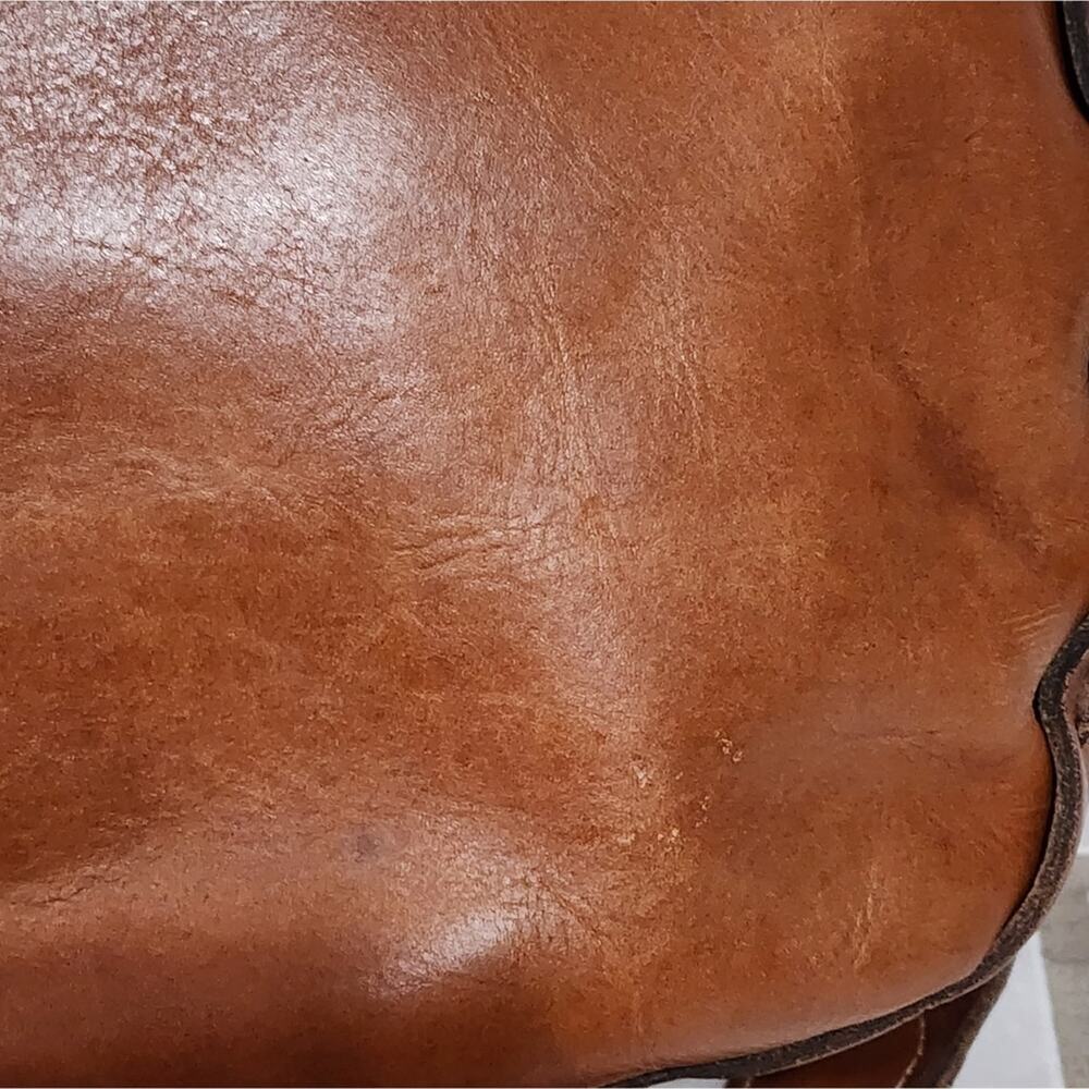Patricia Nash Brown Tooled Leather Saddle Bag crossbody purse - Picture 14 of 16